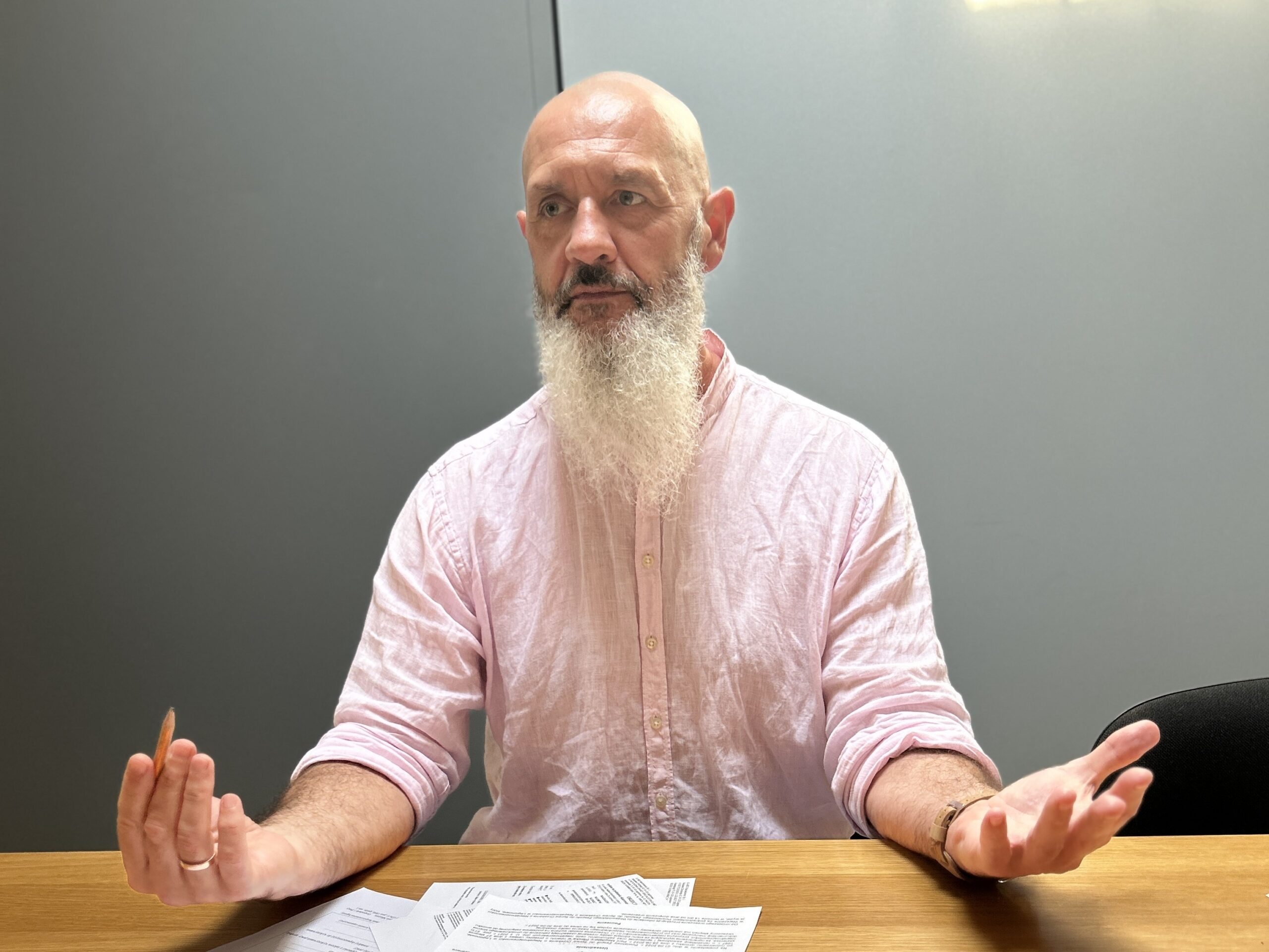 Mariusz Kraszewski pracownik socjalny PCIS